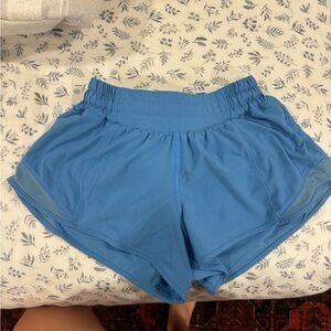 lululemon athletica Light Blue Athletic Shorts
